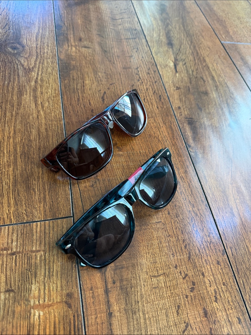 Amazon Women's Sunglasses Set - Black and Brown Frames